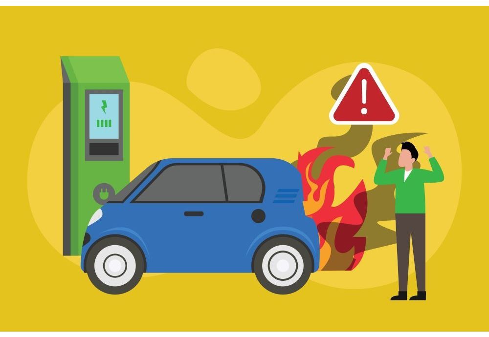 Cómo proteger contra el fuego las baterías de iones de litio en coches eléctricos con materiales refractarios