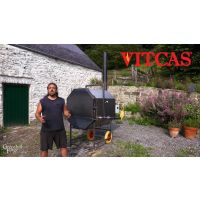 Vitcas aparece en YouTube en la construcción de un gasificador de madera para energía aislada de la red