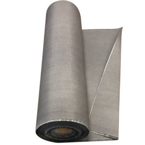 Tejido de fibra de vidrio recubierto con silicato cálcico