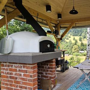 Horno de leña para pizza y pan – Pompeii 120