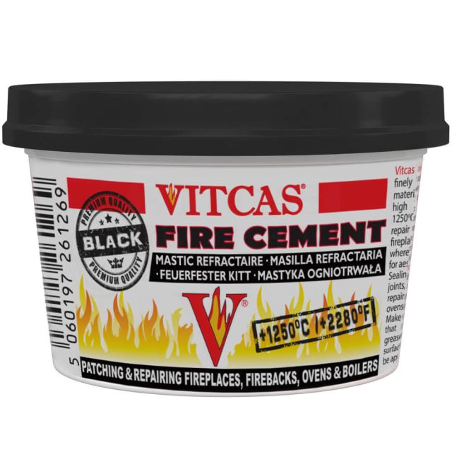 Masilla Refractaria NEGRA - VITCAS 1250°C - VITCAS