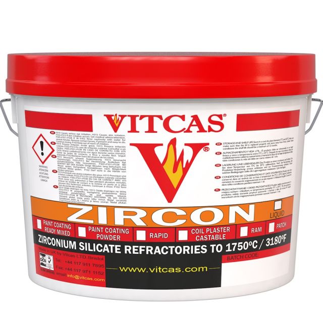 VITCAS Pintura de Revestimiento de Circonio 1750°C - VITCAS