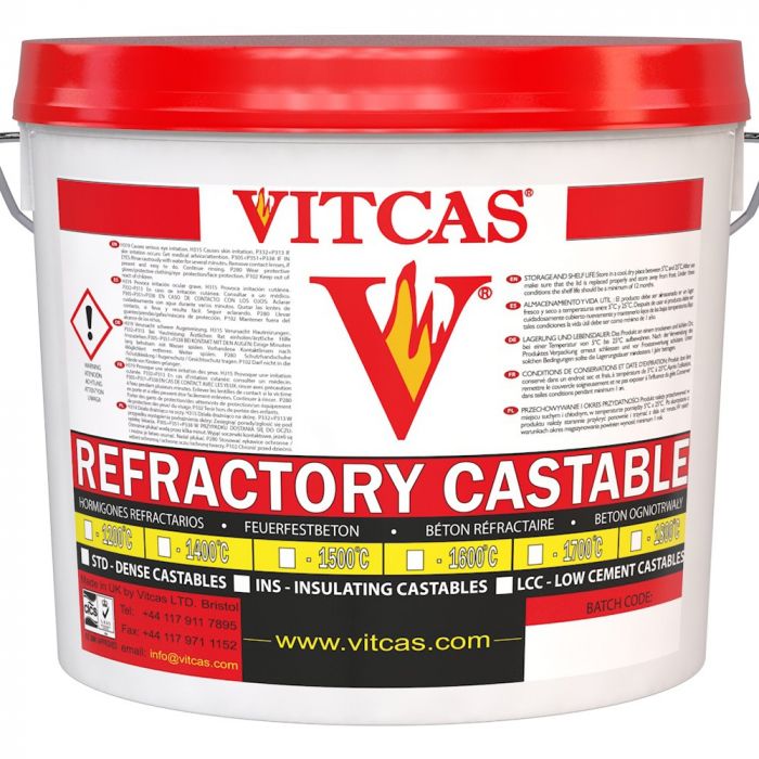 Hormigone refractario-grado1700-proyectos forja caseros | VITCAS