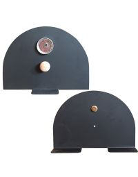 Puerta independiente con termómetro para horno de pizza a leña