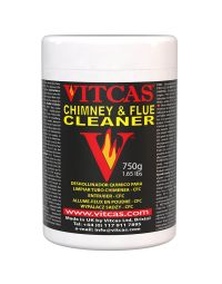 Deshollinador quimico para limpiar tubo chimenea