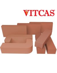Ladrillos refractarios rojos VITCAS