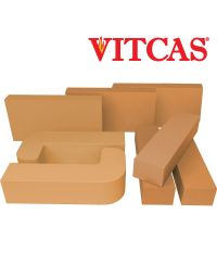 Ladrillos refractarios amarillos VITCAS