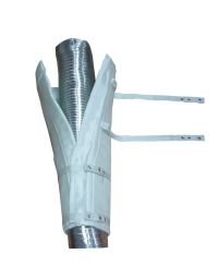 Chaqueta aislante térmica para chimeneas y conductos de humos