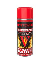 Pintura roja resistente al calor en spray 300 °C