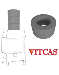 Anillos acumuladores de calor para estufas y chimeneas