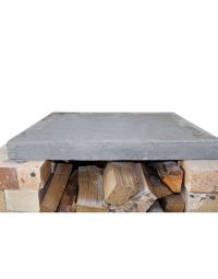 Pedestal de aislamiento de cemento para horno de leña-1000mm